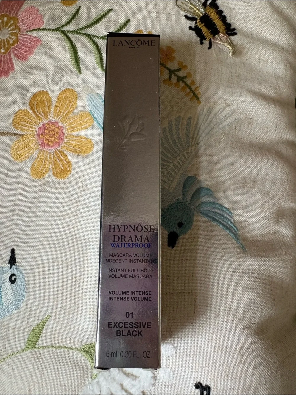 Lancôme Hypnose Drama Waterproof Mascara- 01 Excessive Black NIB
